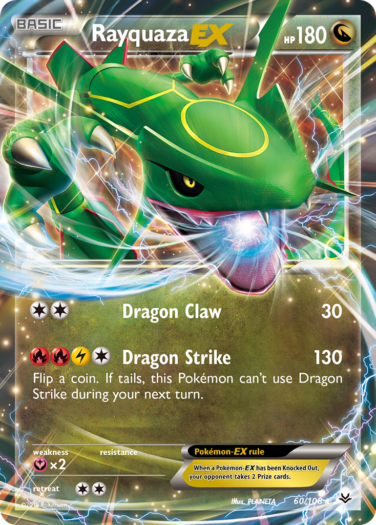 Rayquaza EX (60/108) [XY: Roaring Skies] | Good Games North