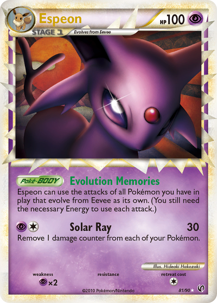 Espeon (81/90) [HeartGold & SoulSilver: Undaunted] | Good Games North