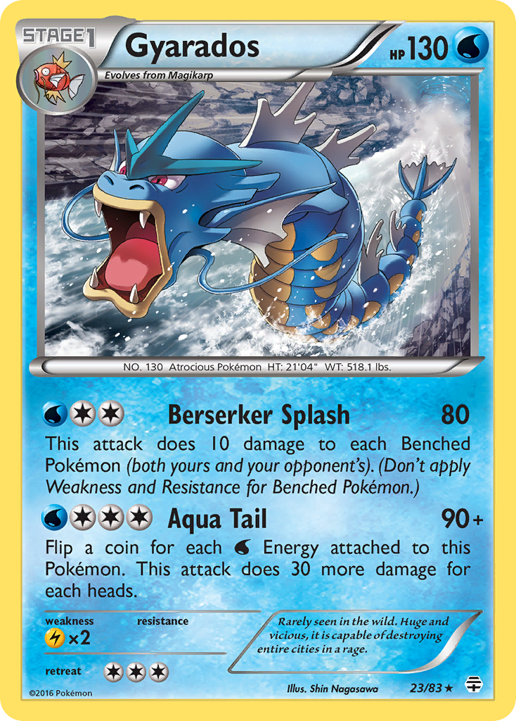Gyarados (23/83) [XY: Generations] | Good Games North