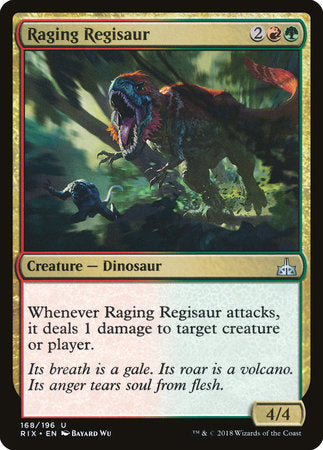 Raging Regisaur [Rivals of Ixalan] | Good Games North