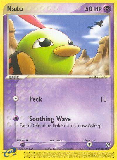Natu (69/100) [EX: Sandstorm] | Good Games North