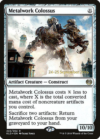 Metalwork Colossus [Kaladesh Promos] | Good Games North