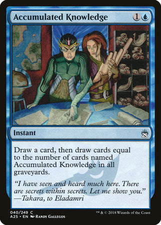 Accumulated Knowledge [Masters 25] | Good Games North