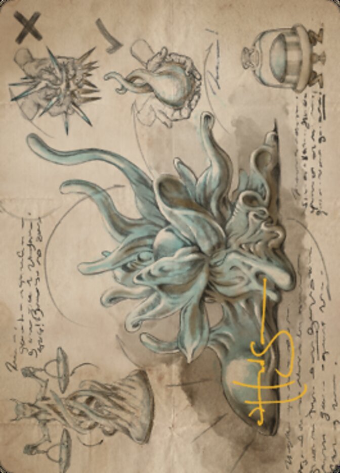 Sculpting Steel Art Card (Gold-Stamped Signature) [The Brothers' War Art Series] | Good Games North