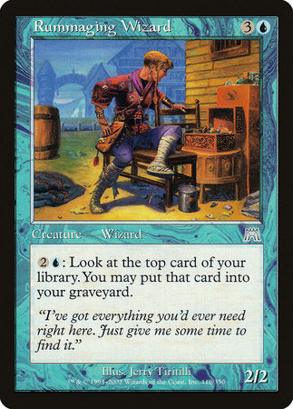 Rummaging Wizard [Onslaught] | Good Games North