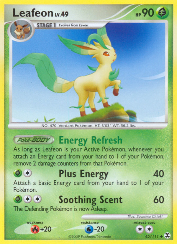 Leafeon (45/111) [Platinum: Rising Rivals] | Good Games North