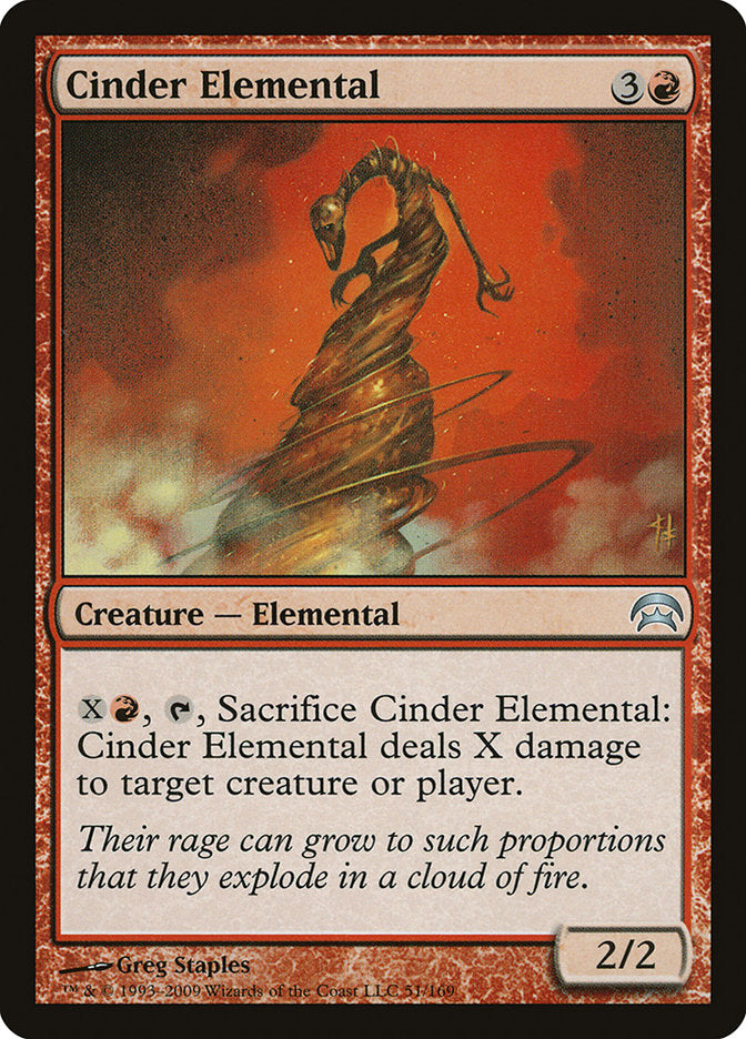 Cinder Elemental [Planechase] | Good Games North