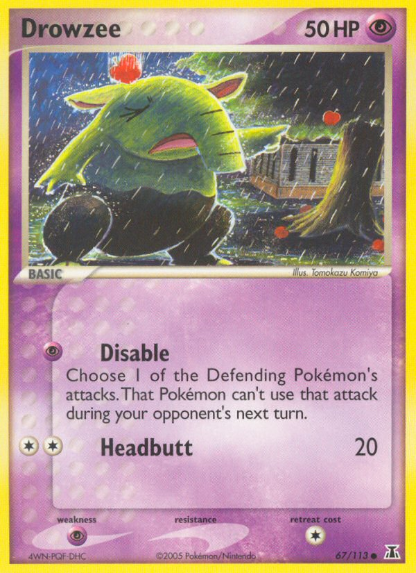 Drowzee (67/113) [EX: Delta Species] | Good Games North