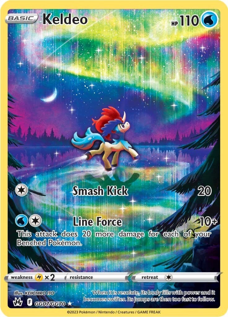 Keldeo (GG07/GG70) [Sword & Shield: Crown Zenith] | Good Games North