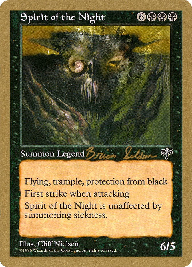 Spirit of the Night (Brian Selden) [World Championship Decks 1998] | Good Games North