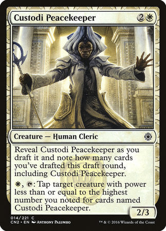 Custodi Peacekeeper [Conspiracy: Take the Crown] | Good Games North
