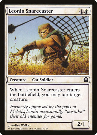 Leonin Snarecaster [Theros] | Good Games North