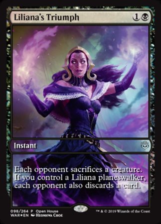 Liliana's Triumph [War of the Spark Promos] | Good Games North