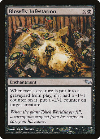 Blowfly Infestation [Shadowmoor] | Good Games North