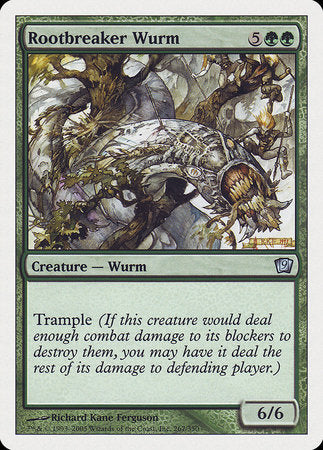 Rootbreaker Wurm [Ninth Edition] | Good Games North
