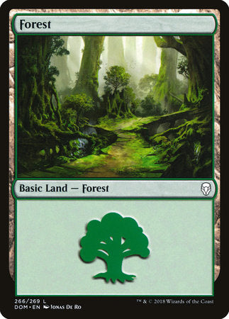 Forest (266) [Dominaria] | Good Games North
