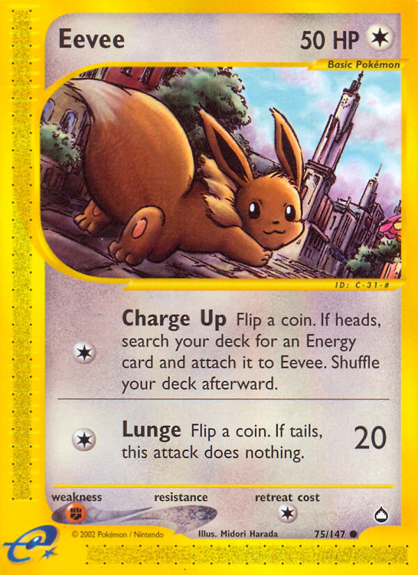 Eevee (75/147) [Aquapolis] | Good Games North