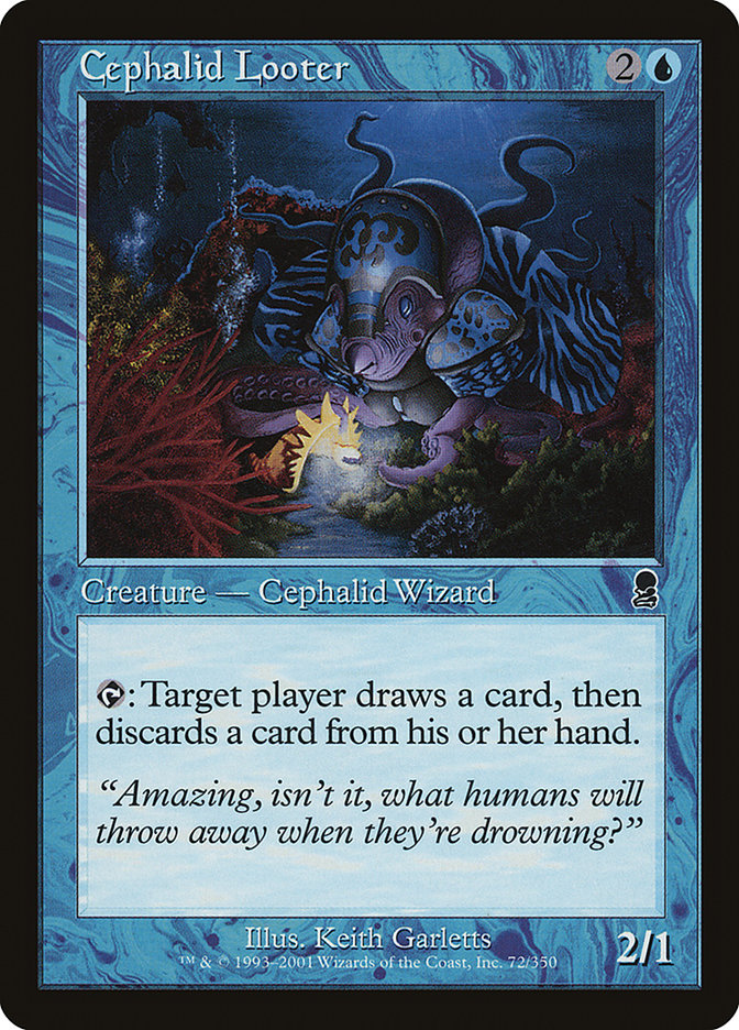 Cephalid Looter (Misprinted) [Odyssey] | Good Games North