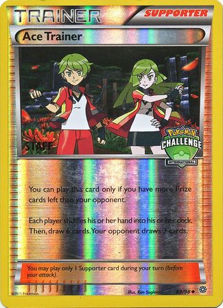 Ace Trainer (69/98) (International Challenge Promo Staff) [XY: Ancient Origins] | Good Games North