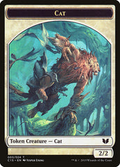 Cat // Zombie Double-Sided Token [Commander 2015 Tokens] | Good Games North