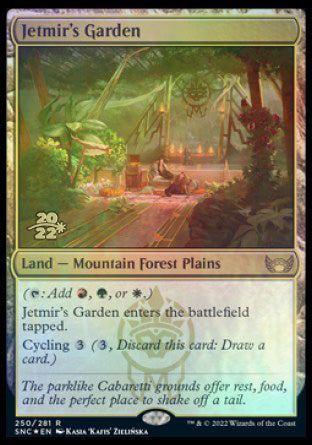 Jetmir's Garden [Streets of New Capenna Prerelease Promos] | Good Games North