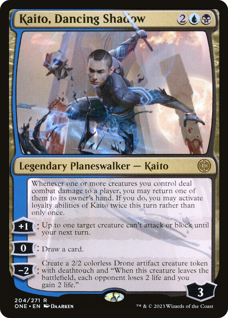 Kaito, Dancing Shadow [Phyrexia: All Will Be One] | Good Games North