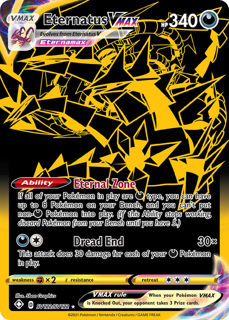 Eternatus VMAX (SV122/SV122) [Sword & Shield: Shining Fates] | Good Games North