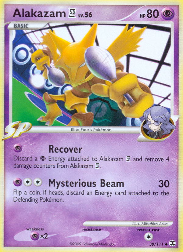 Alakazam (38/111) [Platinum: Rising Rivals] | Good Games North