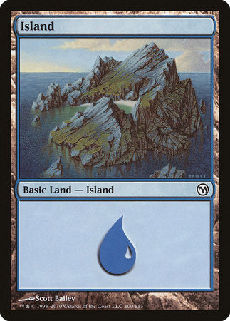 Island (100) [Duels of the Planeswalkers] | Good Games North