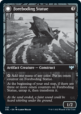 Foreboding Statue // Forsaken Thresher [Innistrad: Double Feature] | Good Games North