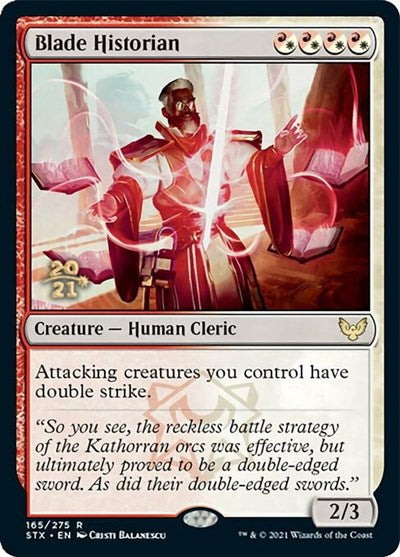 Blade Historian [Strixhaven: School of Mages Prerelease Promos] | Good Games North
