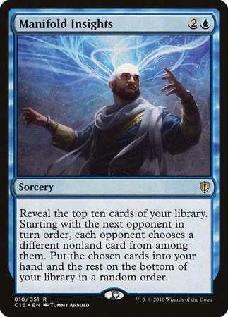 Manifold Insights [Commander 2016] | Good Games North