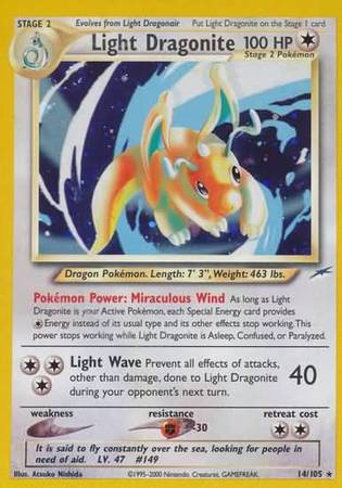 Light Dragonite (14/105) [Neo Destiny Unlimited] | Good Games North