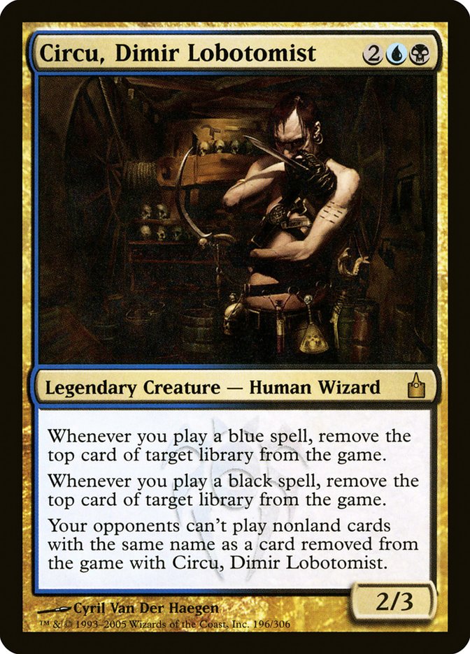 Circu, Dimir Lobotomist [Ravnica: City of Guilds] | Good Games North