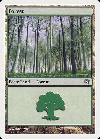 Forest (350) [Eighth Edition] | Good Games North