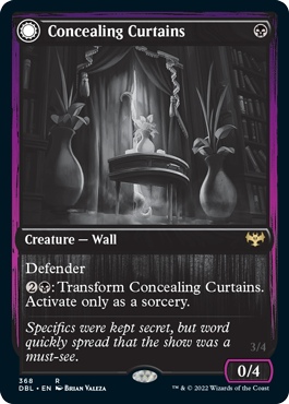 Concealing Curtains // Revealing Eye [Innistrad: Double Feature] | Good Games North