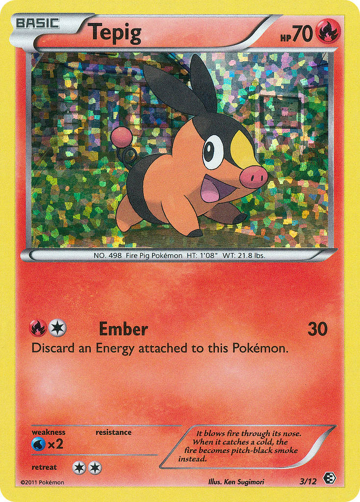 Tepig (3/12) [McDonald's Promos: 2011 Collection] | Good Games North