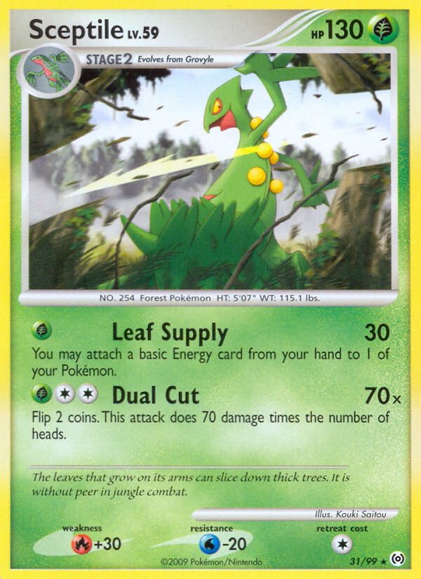 Sceptile (31/99) [Platinum: Arceus] | Good Games North