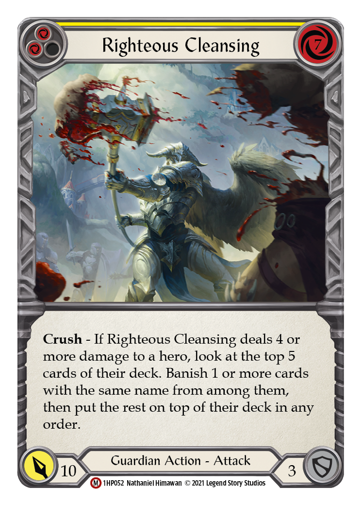 Righteous Cleansing [1HP052] | Good Games North