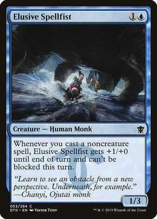 Elusive Spellfist [Dragons of Tarkir] | Good Games North