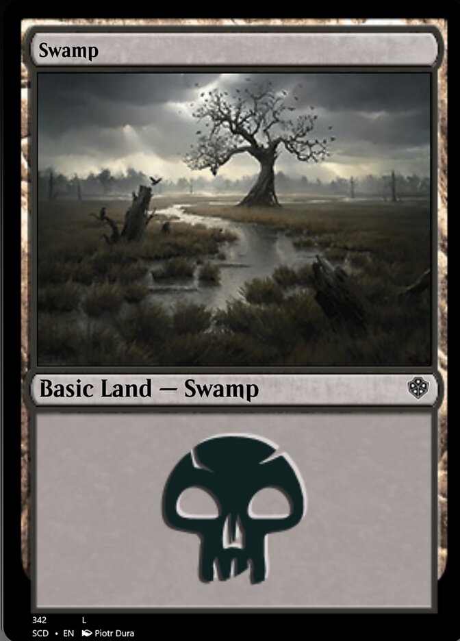 Swamp (342) [Starter Commander Decks] | Good Games North