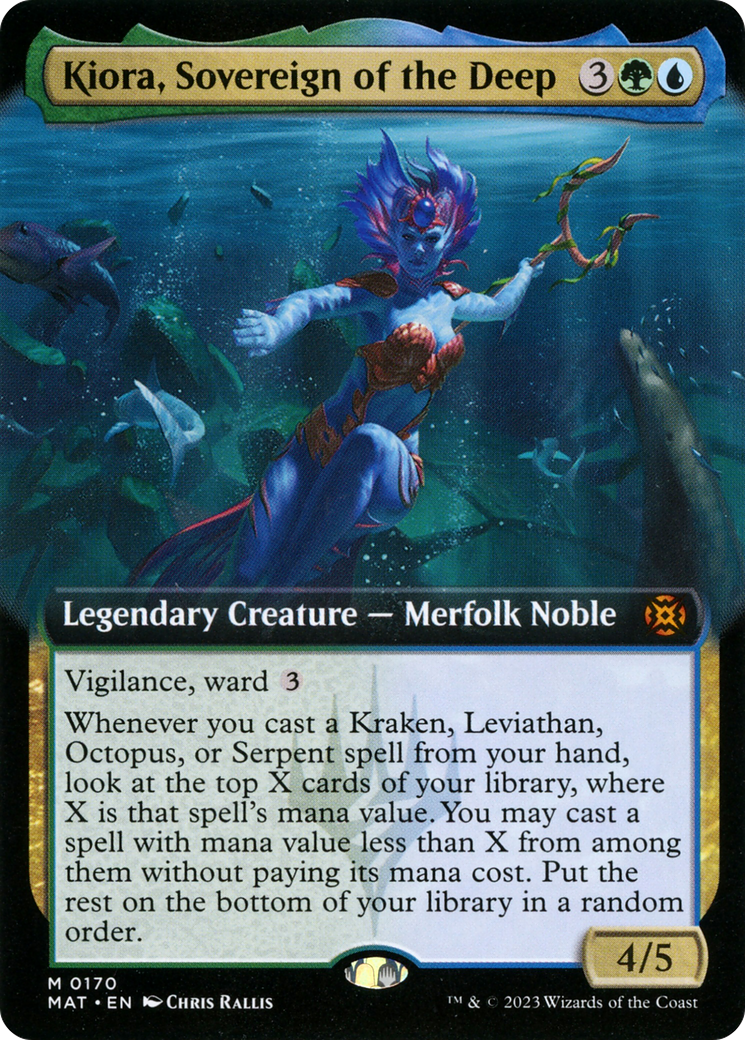 Kiora, Sovereign of the Deep (Extended Art) [March of the Machine: The Aftermath] | Good Games North