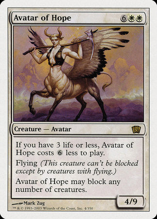 Avatar of Hope [Eighth Edition] | Good Games North