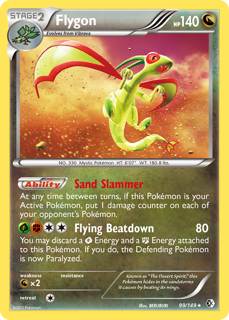 Flygon (99/149) [Black & White: Boundaries Crossed] | Good Games North