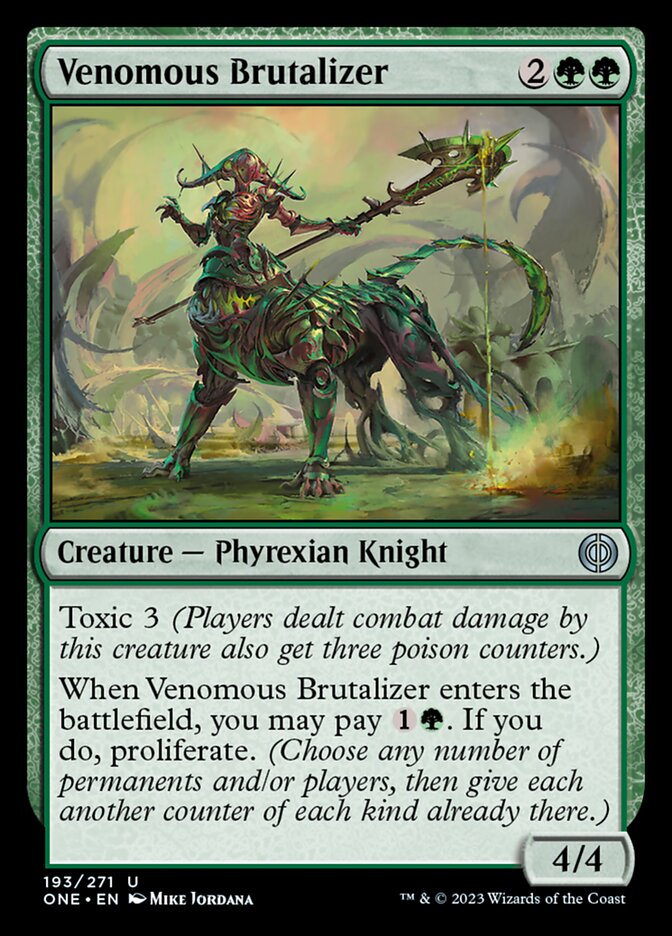 Venomous Brutalizer [Phyrexia: All Will Be One] | Good Games North