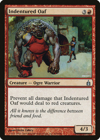 Indentured Oaf [Ravnica: City of Guilds] | Good Games North
