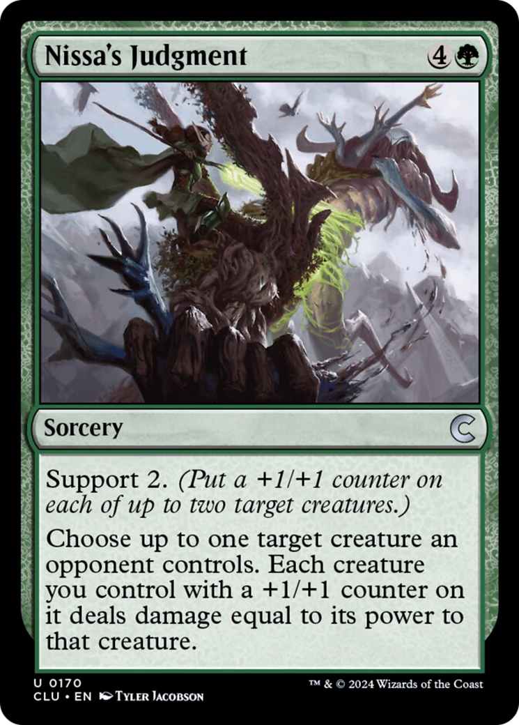Nissa's Judgment [Ravnica: Clue Edition] | Good Games North