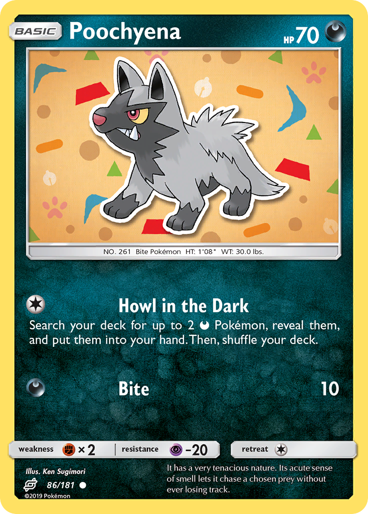 Poochyena (86/181) [Sun & Moon: Team Up] | Good Games North