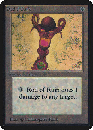 Rod of Ruin [Limited Edition Alpha] | Good Games North