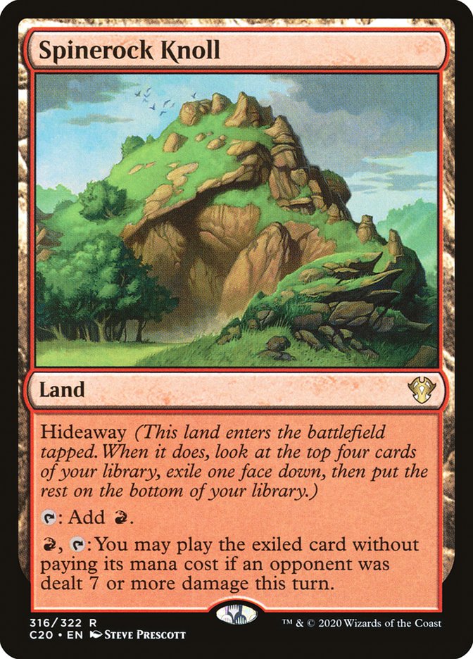 Spinerock Knoll [Commander 2020] | Good Games North